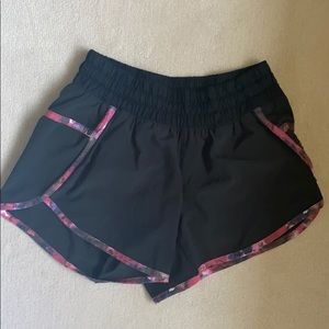 Lululemon limited edition pattern shorts